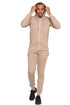Men Plain Zipper Hoodie Warm Tracksuit